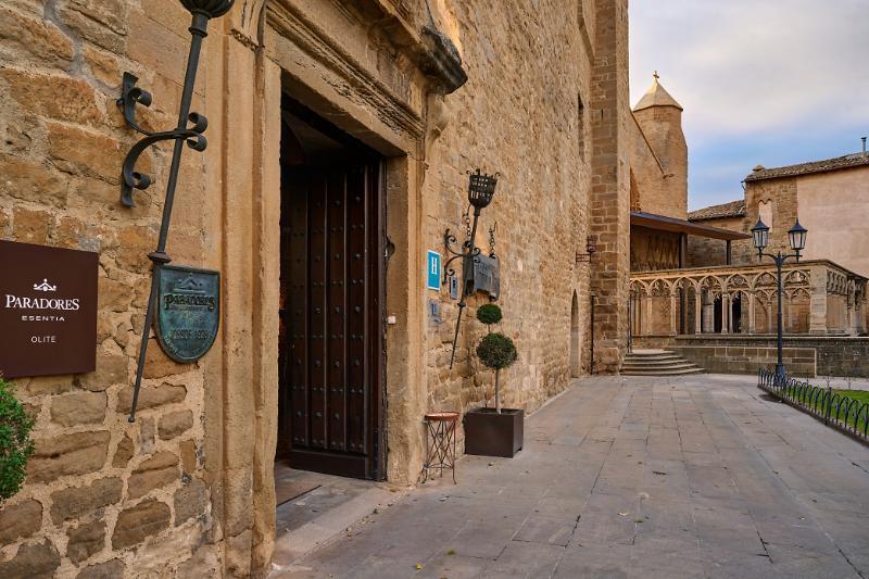 Parador de Olite Exterior foto